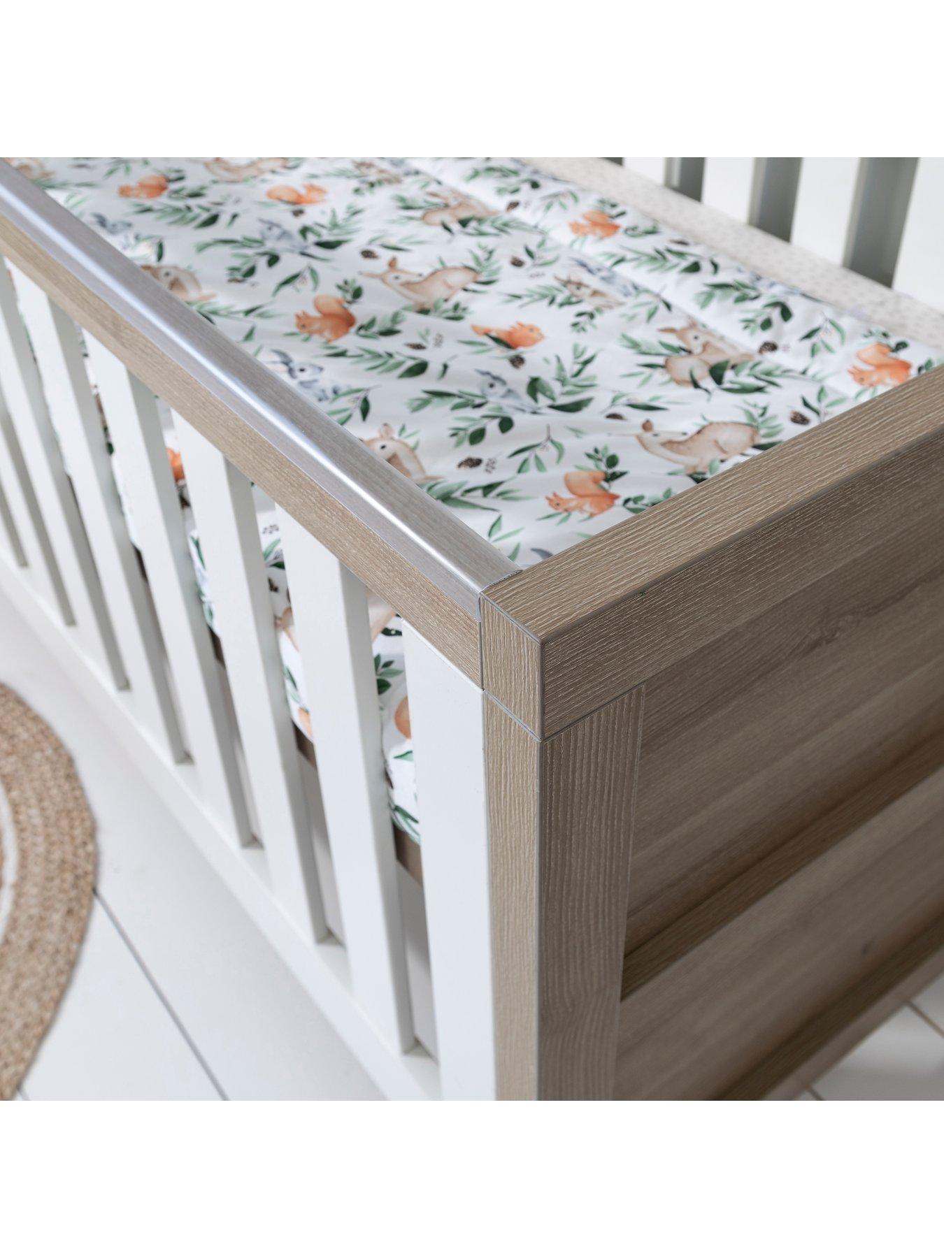 Tutti Bambini Modena 3 in 1 Cot bed White Oak Very