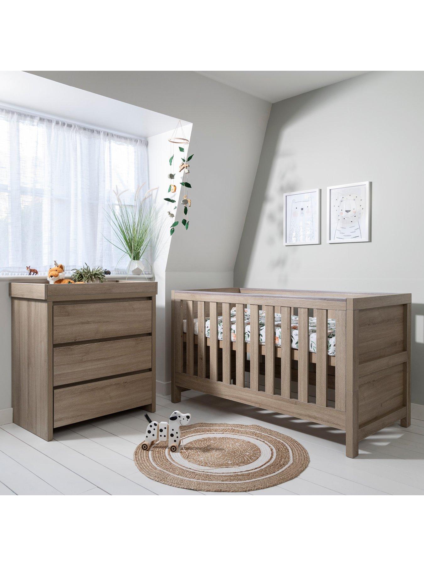 Product photograph of Tutti Bambini Modena 2 Piece Room Set - Oak from very.co.uk