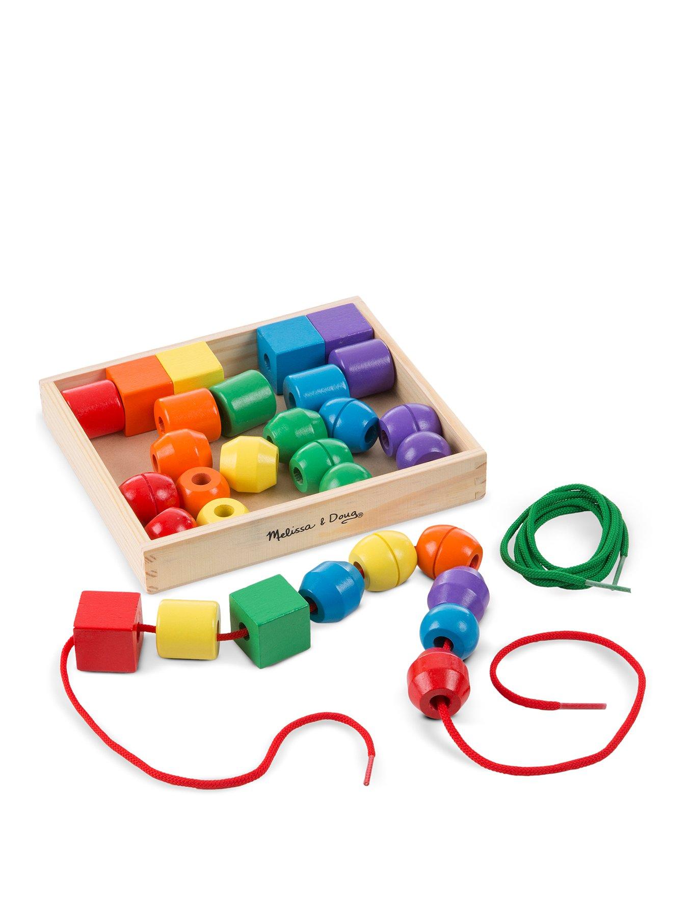 Melissa & Doug Primary Lacing Beads