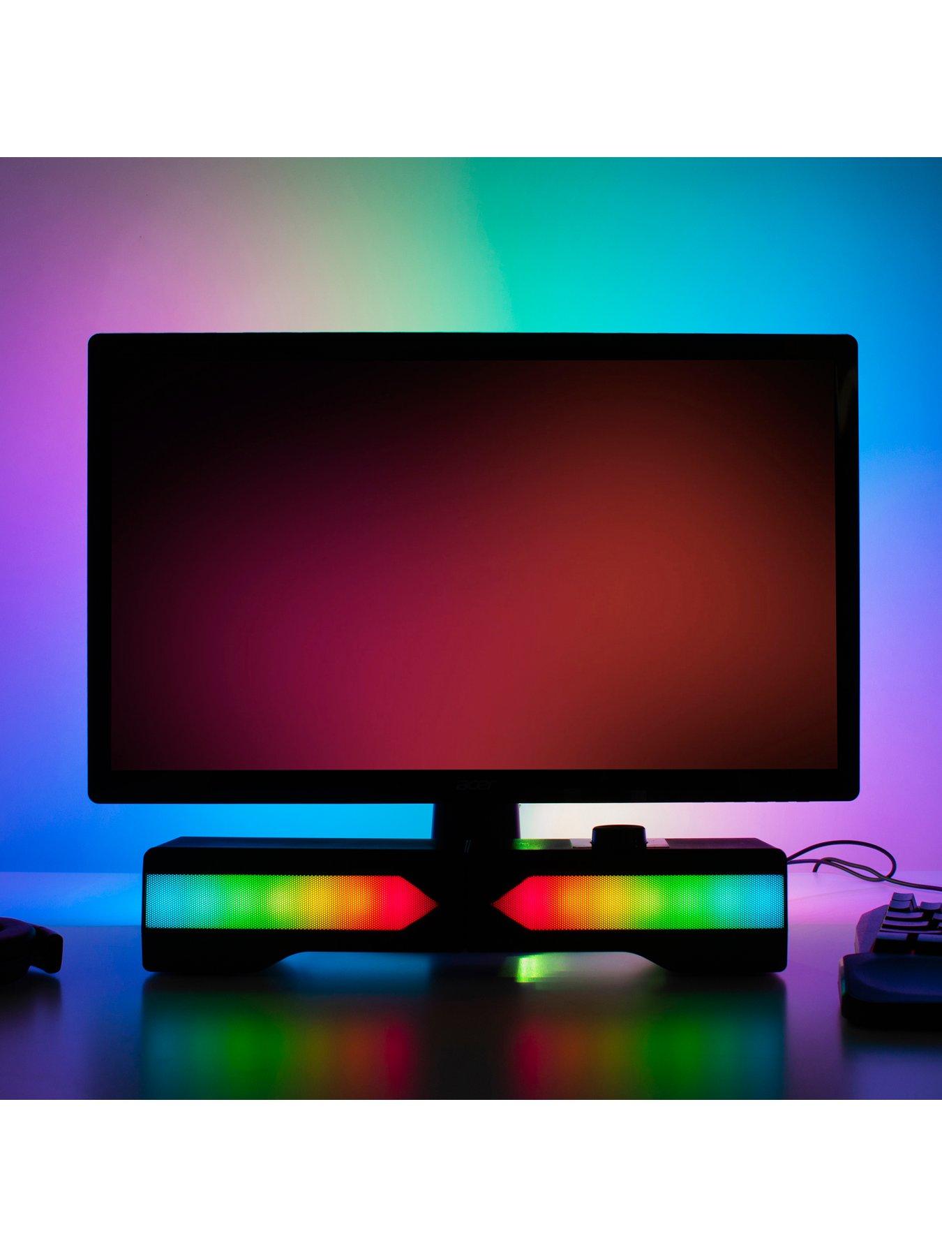 undefined Wireless Gaming Light Up Sound Bar