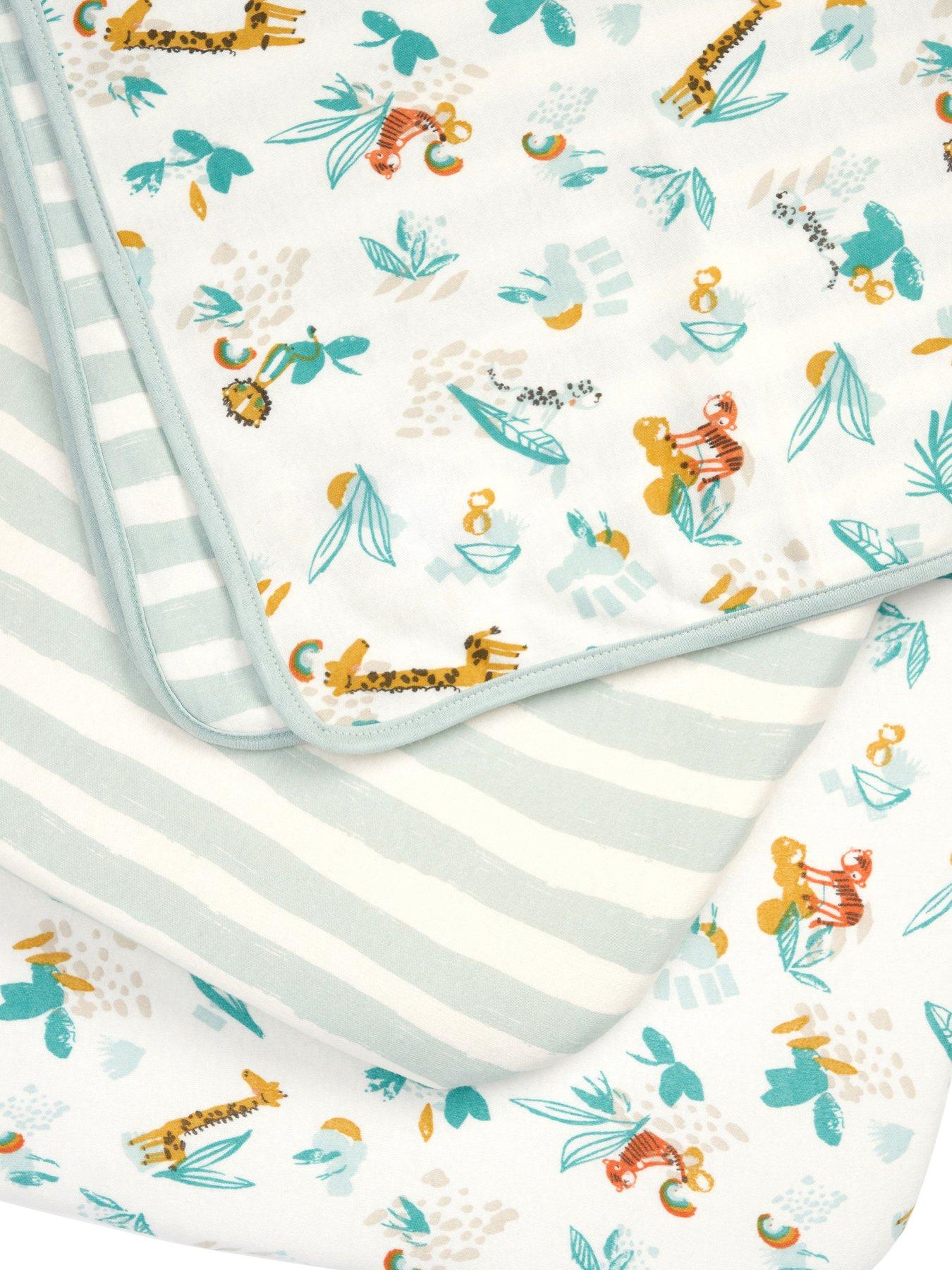 Tutti Bambini Bedside Crib Starter Pack -Run Wild