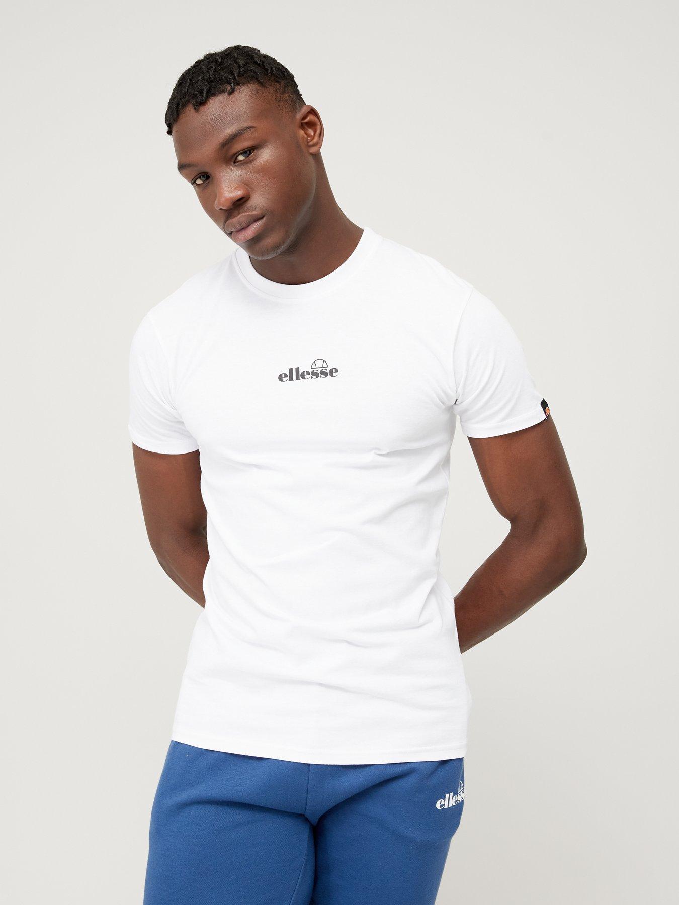 Image 1 of 4 of Ellesse Mens Ollio Tee - White