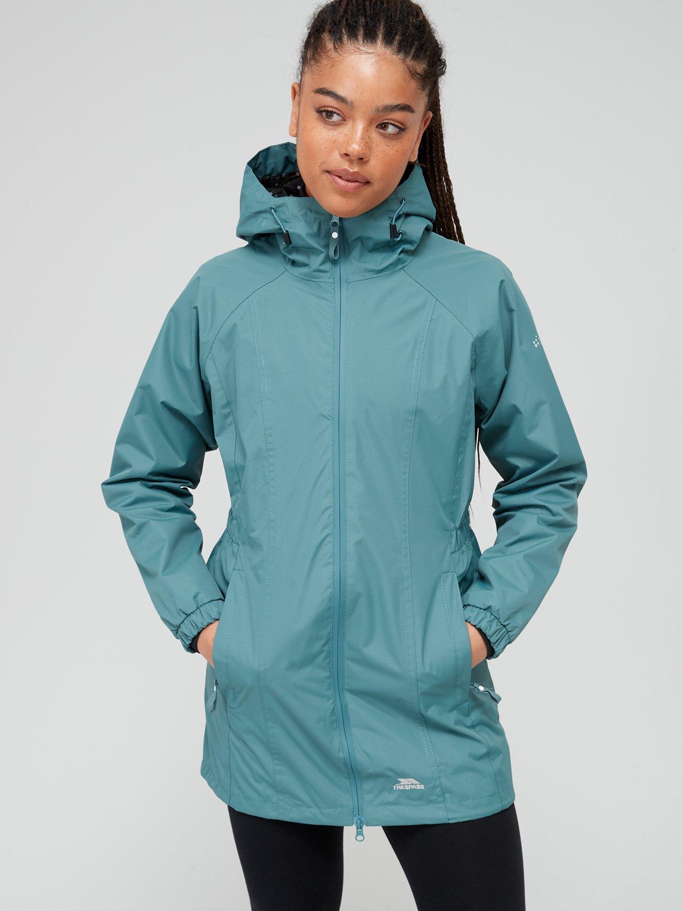 Ladies trespass waterproof jacket best sale