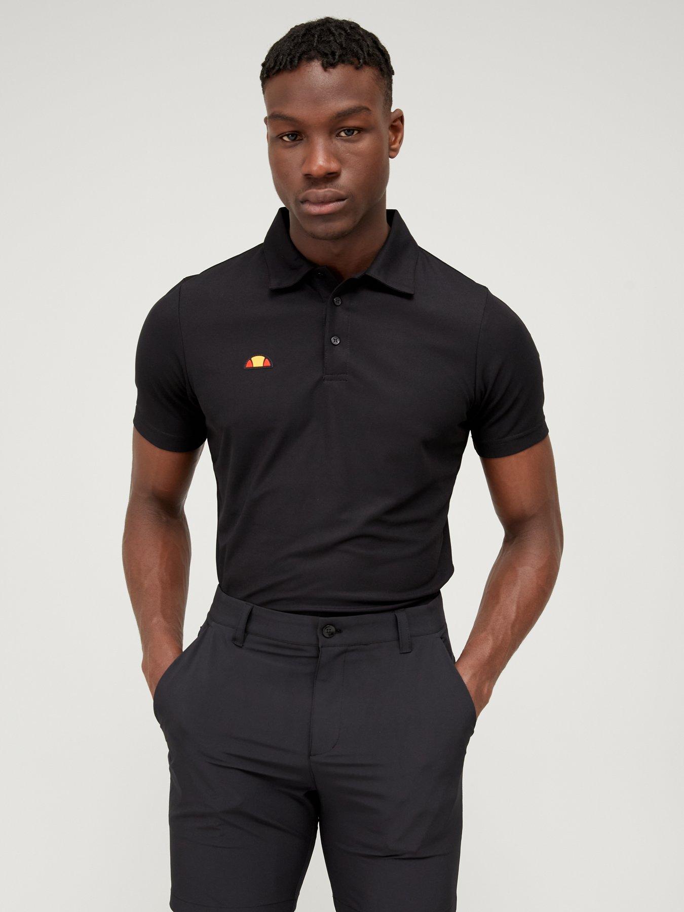 Lacoste black outlet golf t shirt