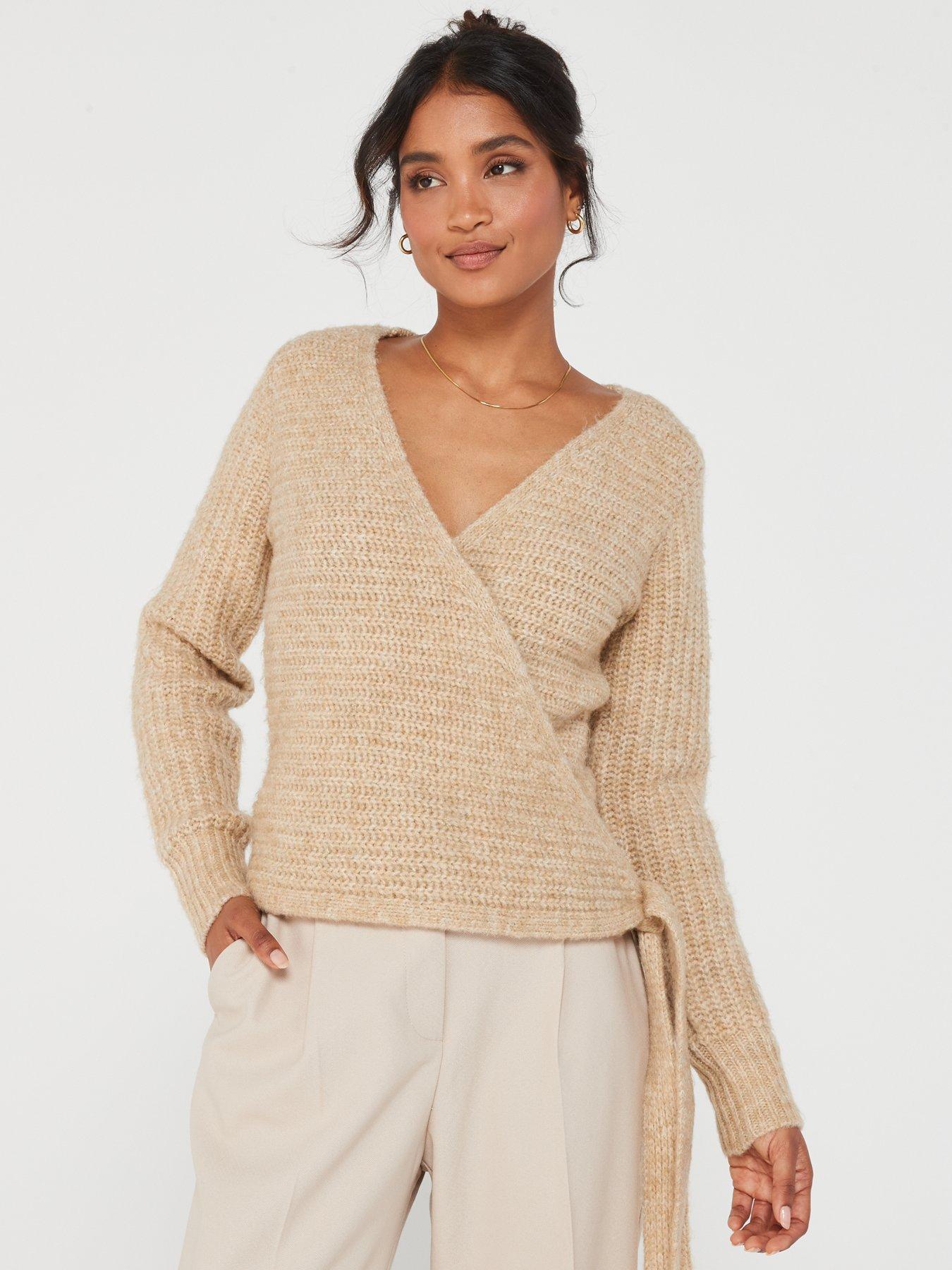 Wrap Cardigan Natural