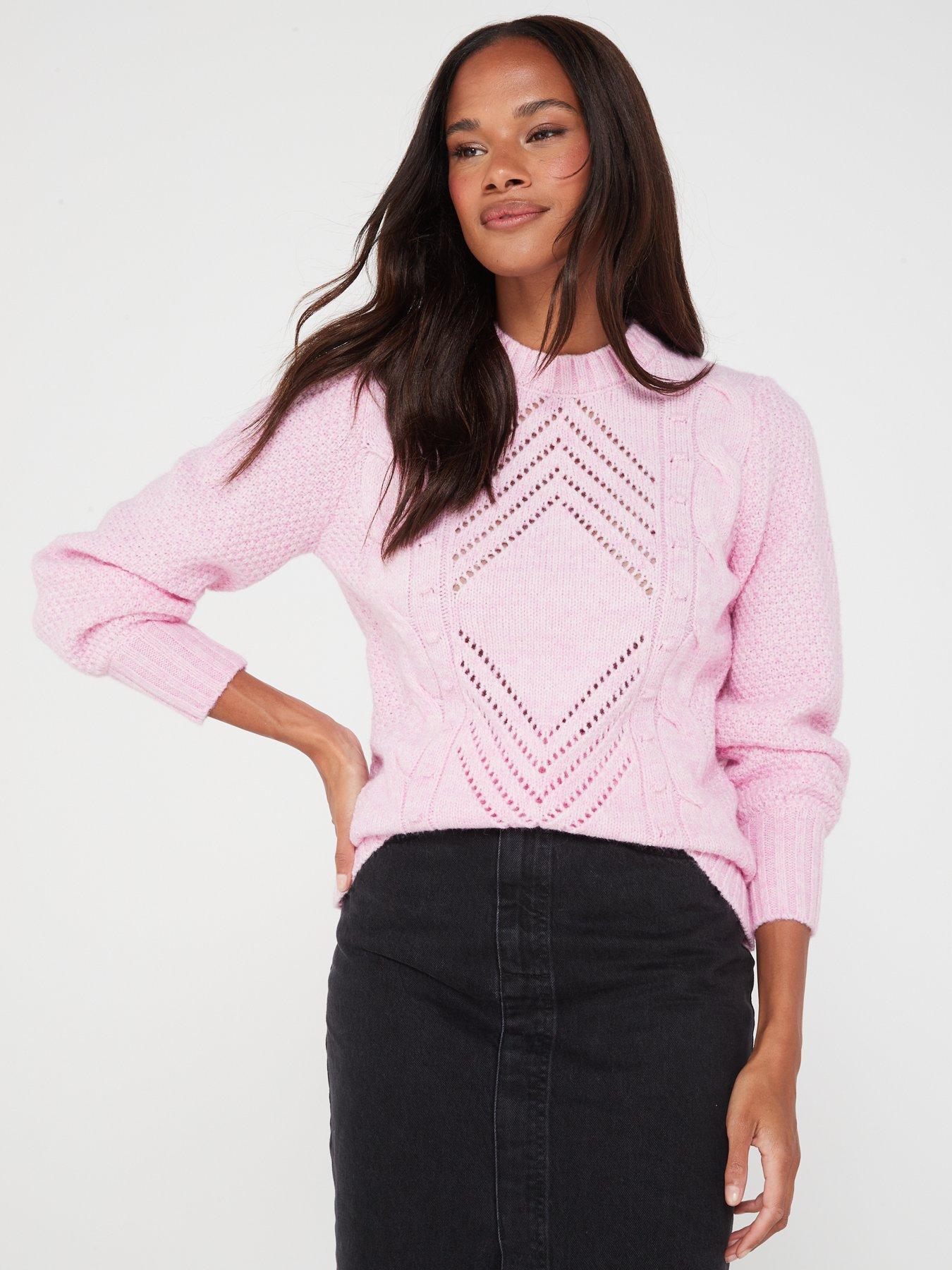 Pink shop bobble jumper