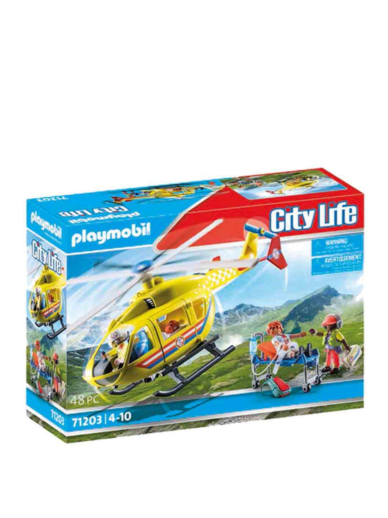 Helicoptero cheap medico playmobil