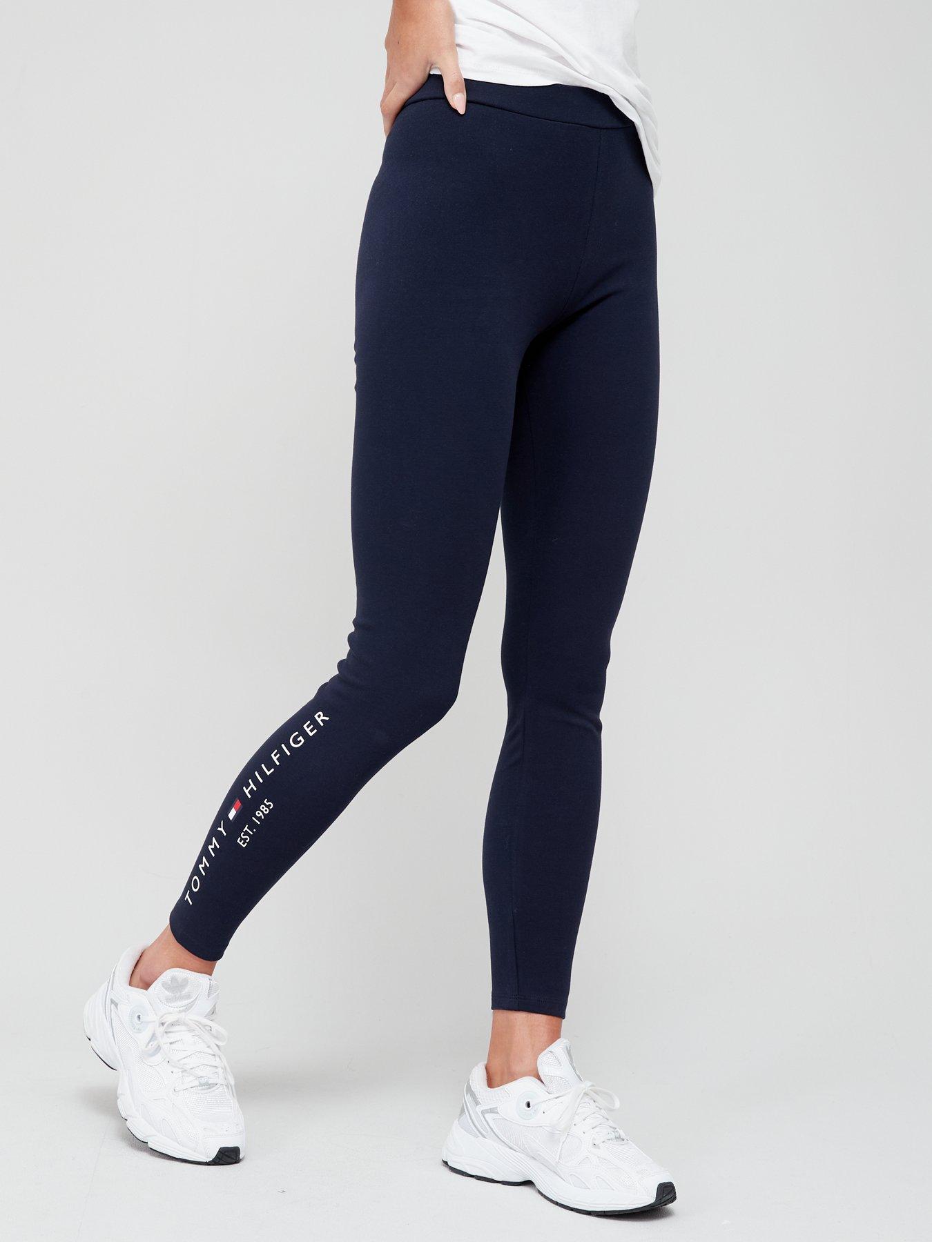 Tommy Hilfiger Logo High-Waist Leggings In Midnight Pamela, 50% OFF