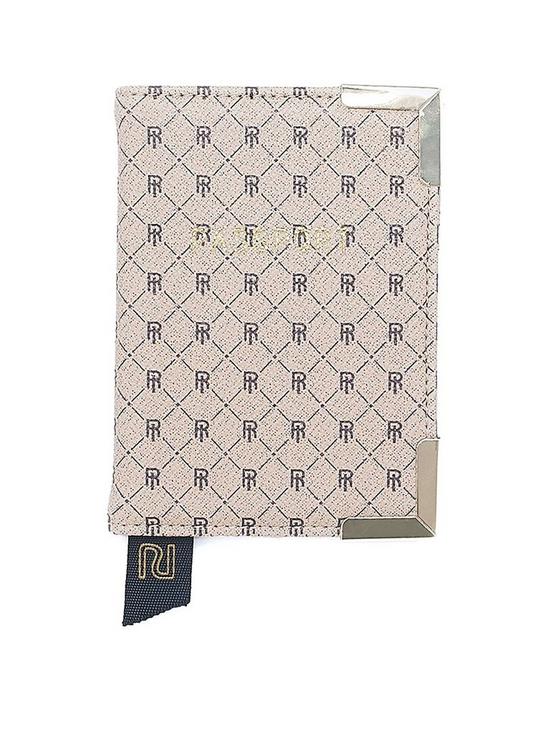 front image of river-island-mixed-monogram-passport-cover