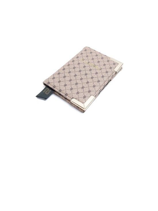 back image of river-island-mixed-monogram-passport-cover