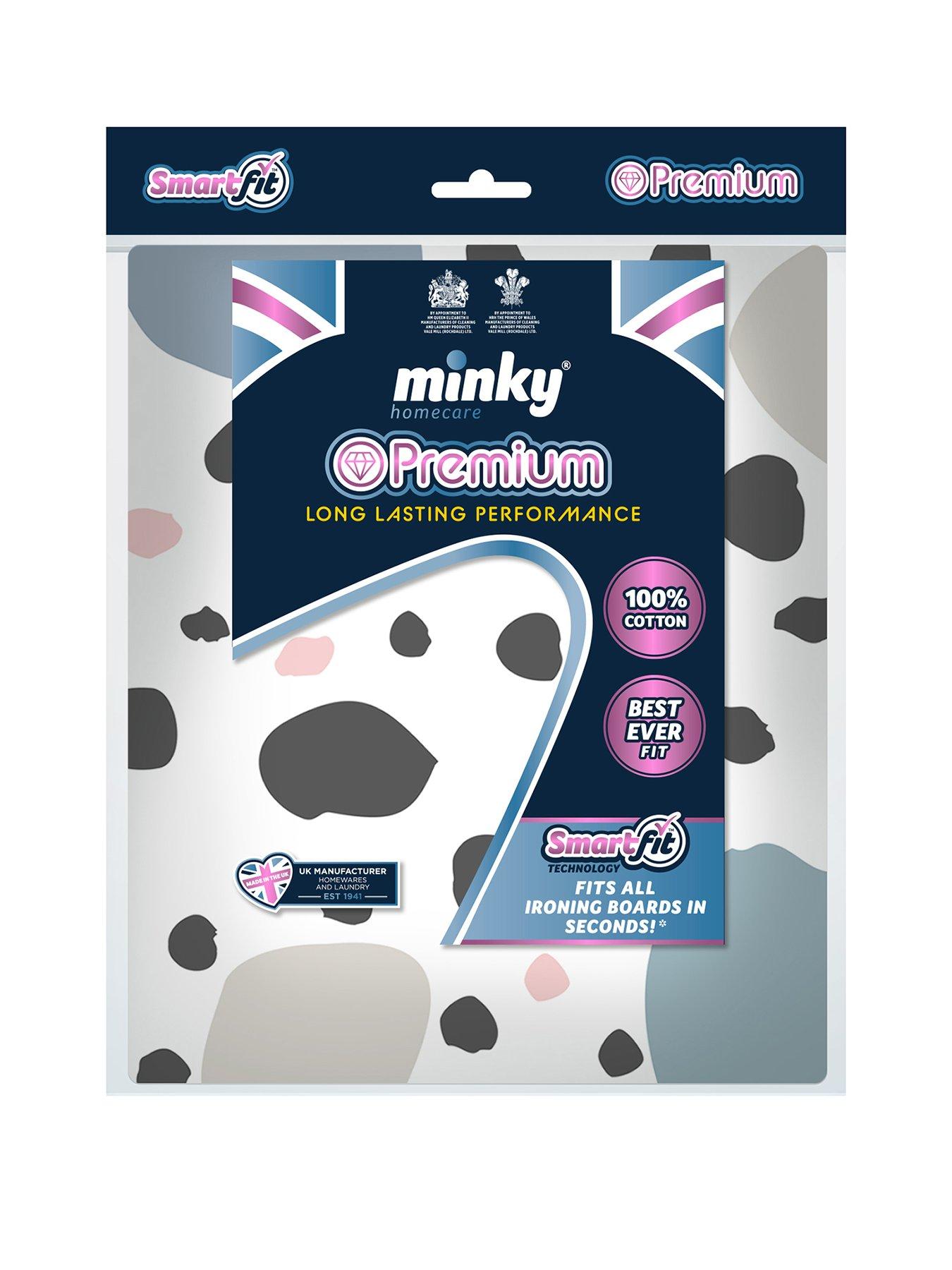 Product photograph of Minky Smartfit Premium Ironing Board Cover from very.co.uk