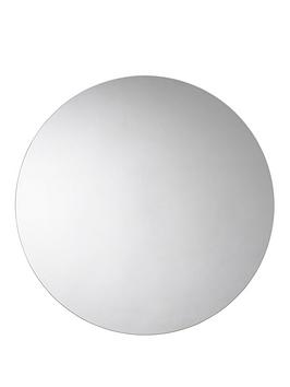 Product photograph of Croydex Simpson Hang Lsquo N Rsquo Lock Circular Mirror from very.co.uk