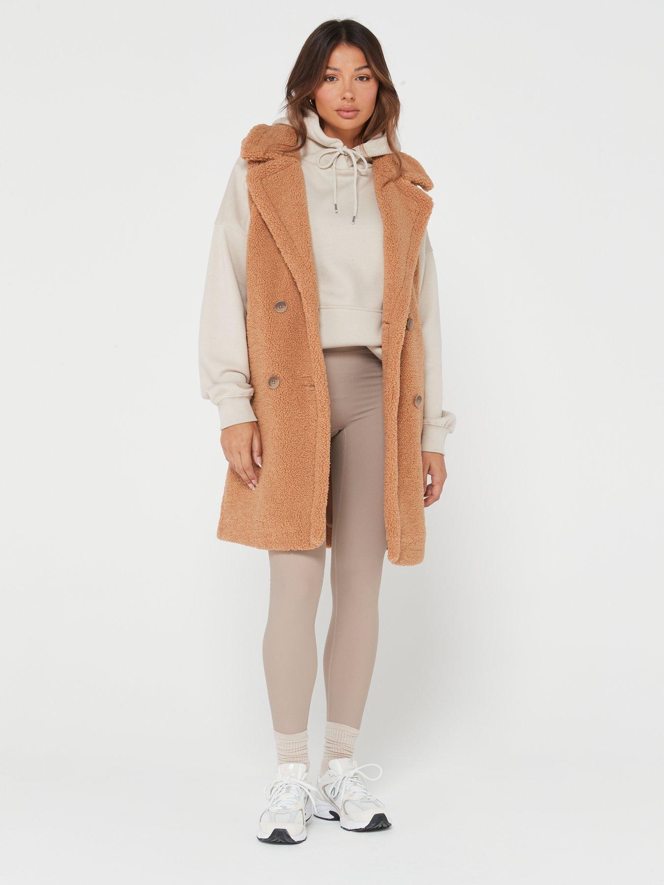 Teddy borg cheap longline coat