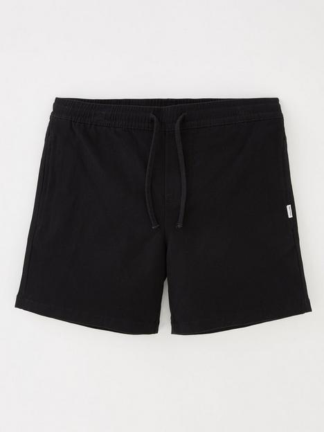 jack-jones-junior-boys-jeff-woven-jogger-shorts-black