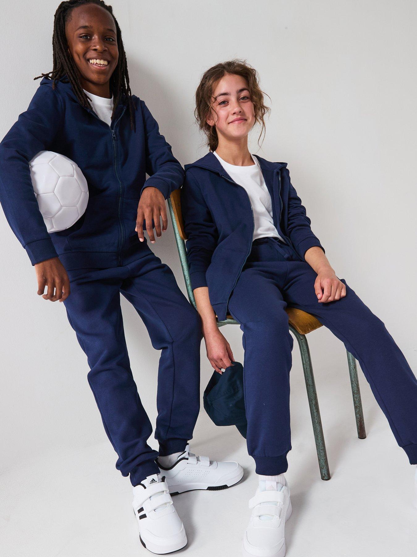 Image 7 of 7 of The Very Collection Unisex&nbsp;Zip Through Hoodie - Navy