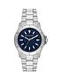  image of michael-kors-everest-3-hand-stainless-steel-watch