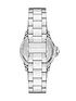  image of michael-kors-everest-3-hand-stainless-steel-watch
