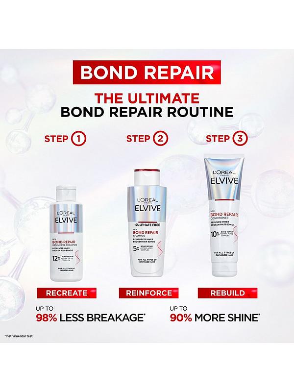 Image 6 of 6 of L'Oreal Paris Elvive Bond Repair Pre-Shampoo Treatment (200ml)