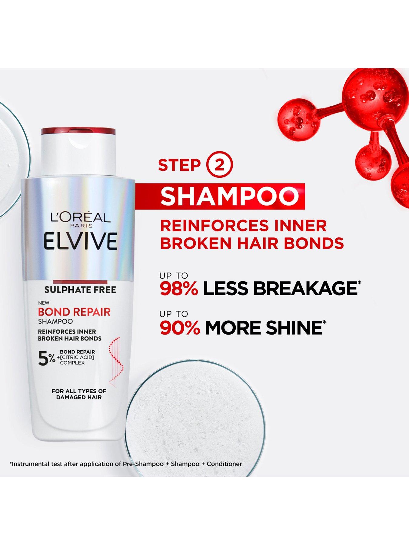 Image 2 of 6 of L'Oreal Paris Elvive Bond Repair Shampoo (200ml)