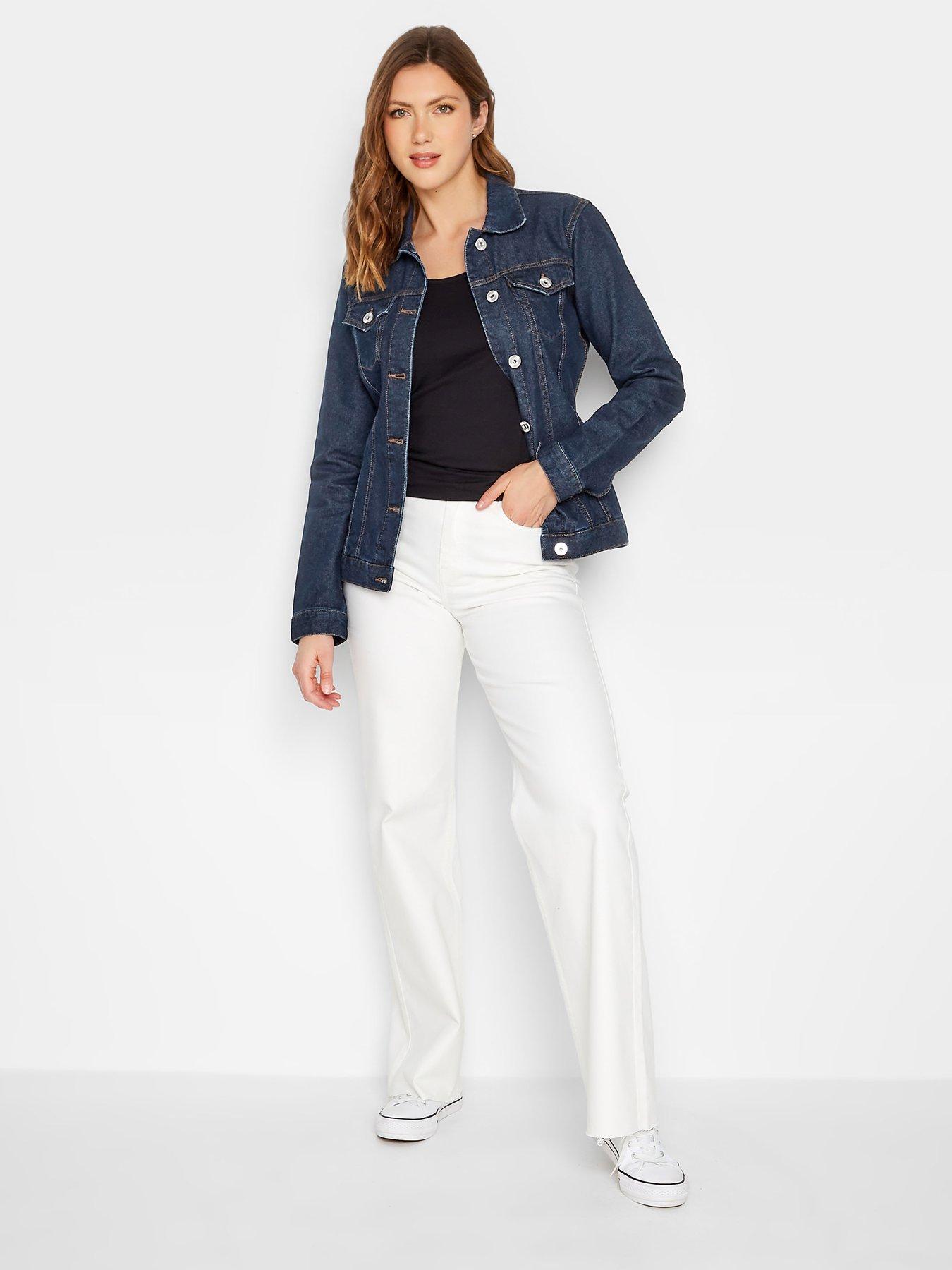 Image 3 of 4 of Long Tall Sally Denim Jacket - Blue