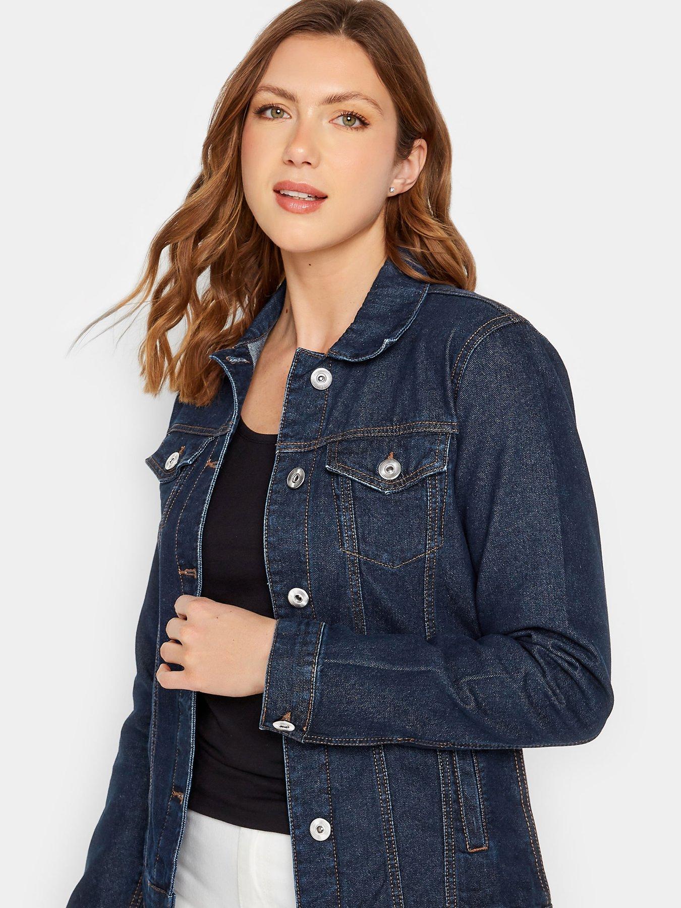 Image 4 of 4 of Long Tall Sally Denim Jacket - Blue