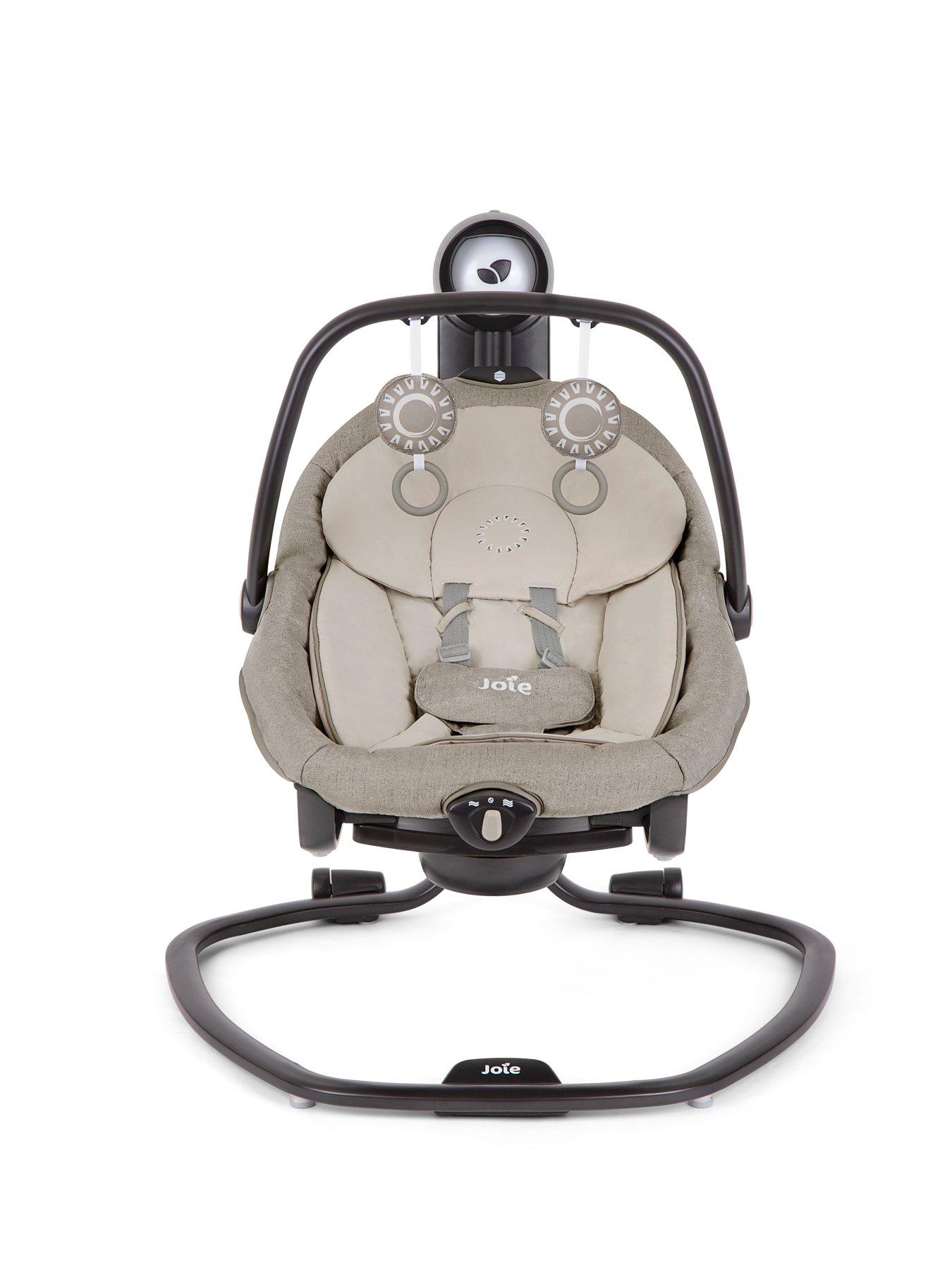 Image 2 of 7 of Joie Serina 2-in-1 Swing Rocker - Speckled Beige