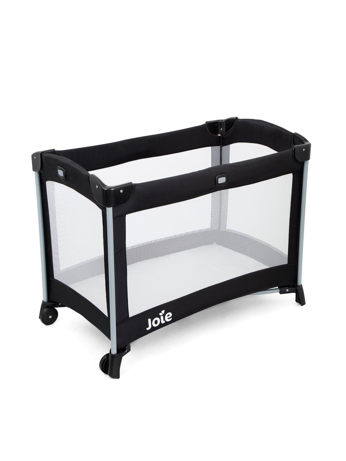Image 4 of 7 of Joie Kubbie Travel Cot- Coal