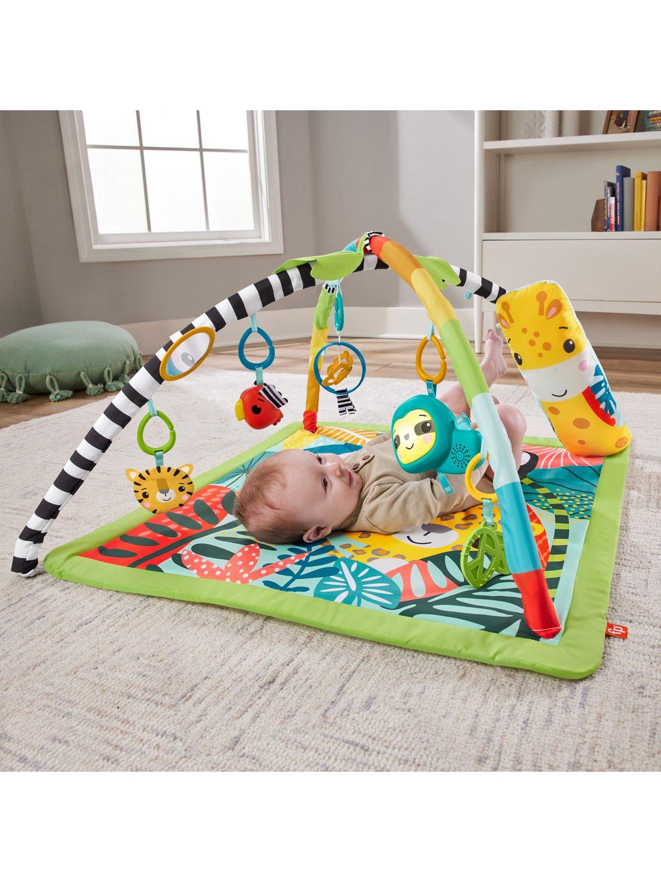 undefined 3-in-1 Rainforest Sensory Baby Gym