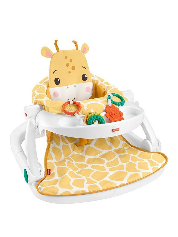 Image 1 of 6 of Fisher-Price Giraffe Sit-Me-Up Floor Seat