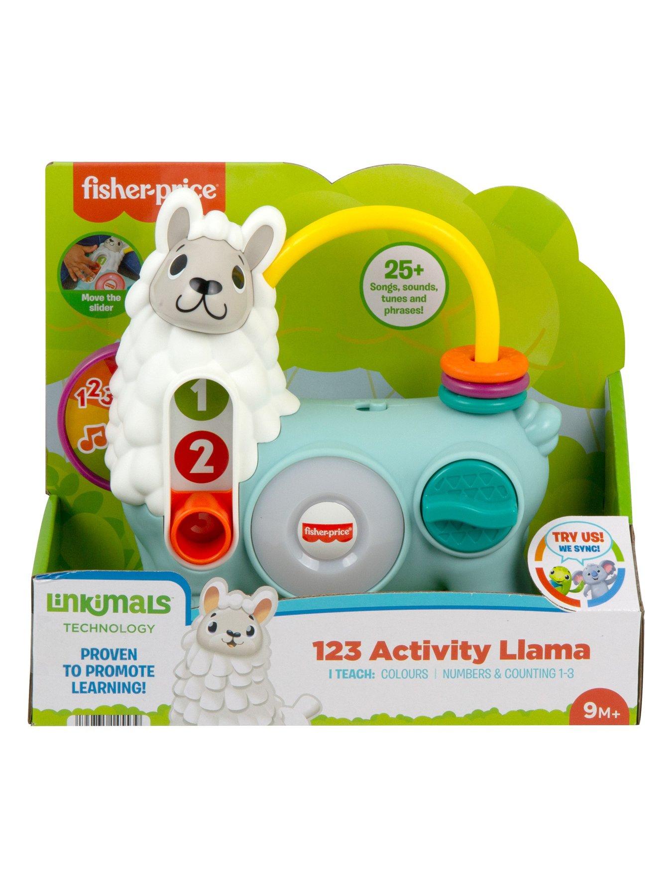 Fisher Price Linkimals 1 2 3 Activity Llama Learning Toy Very