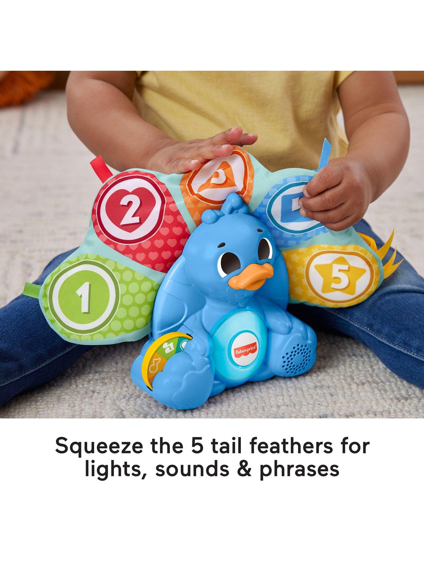 Fisher-Price Linkimals Counting & Colours Peacock Learning Toy | Very.co.uk