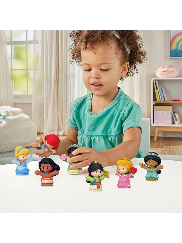 Image 6 of 6 of Fisher-Price Little People Disney Princess Figure Pack - Set of 7 Characters