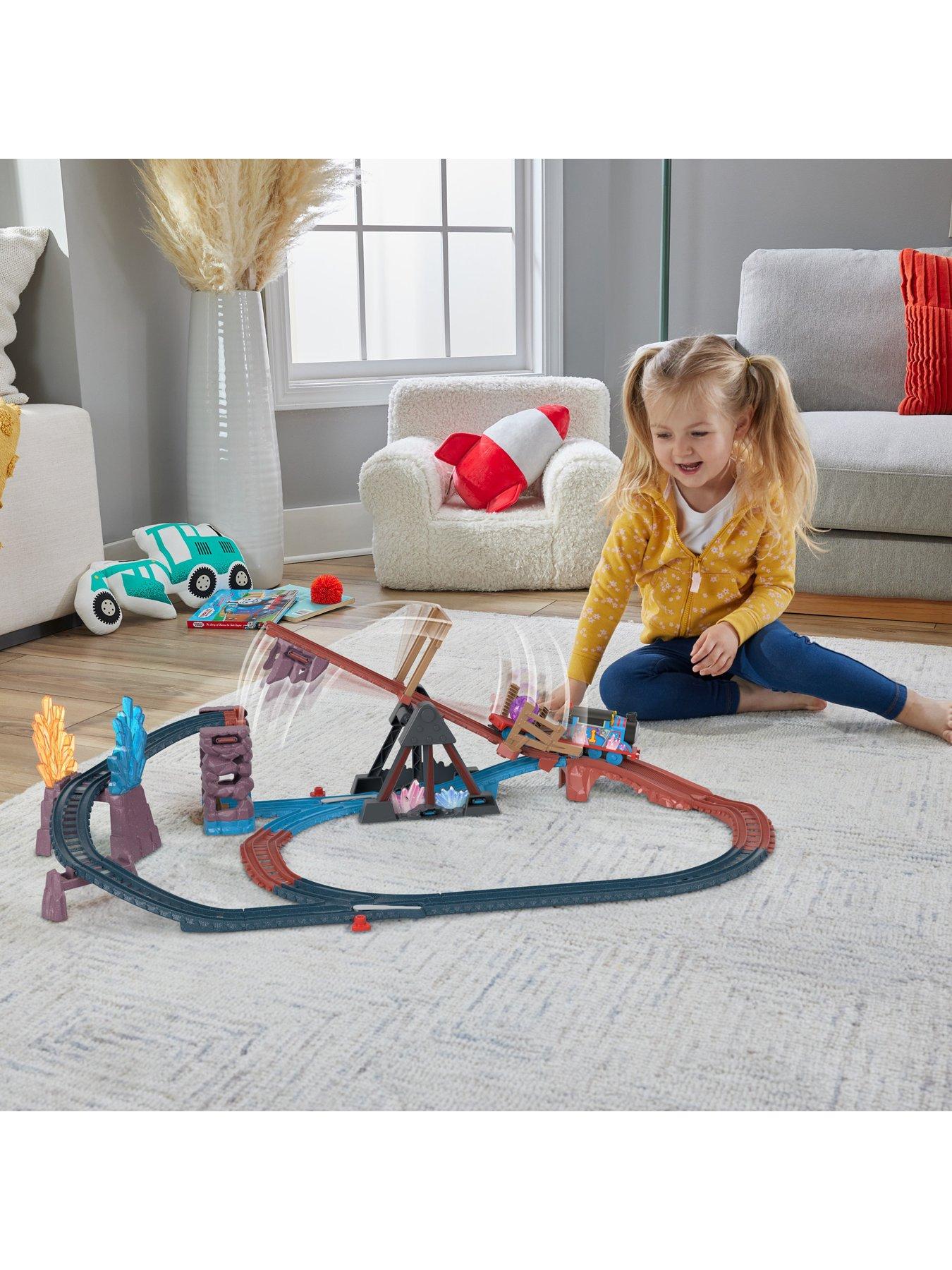 Image 1 of 8 of Thomas & Friends Crystal Caves Adventure Train Track Set Playset