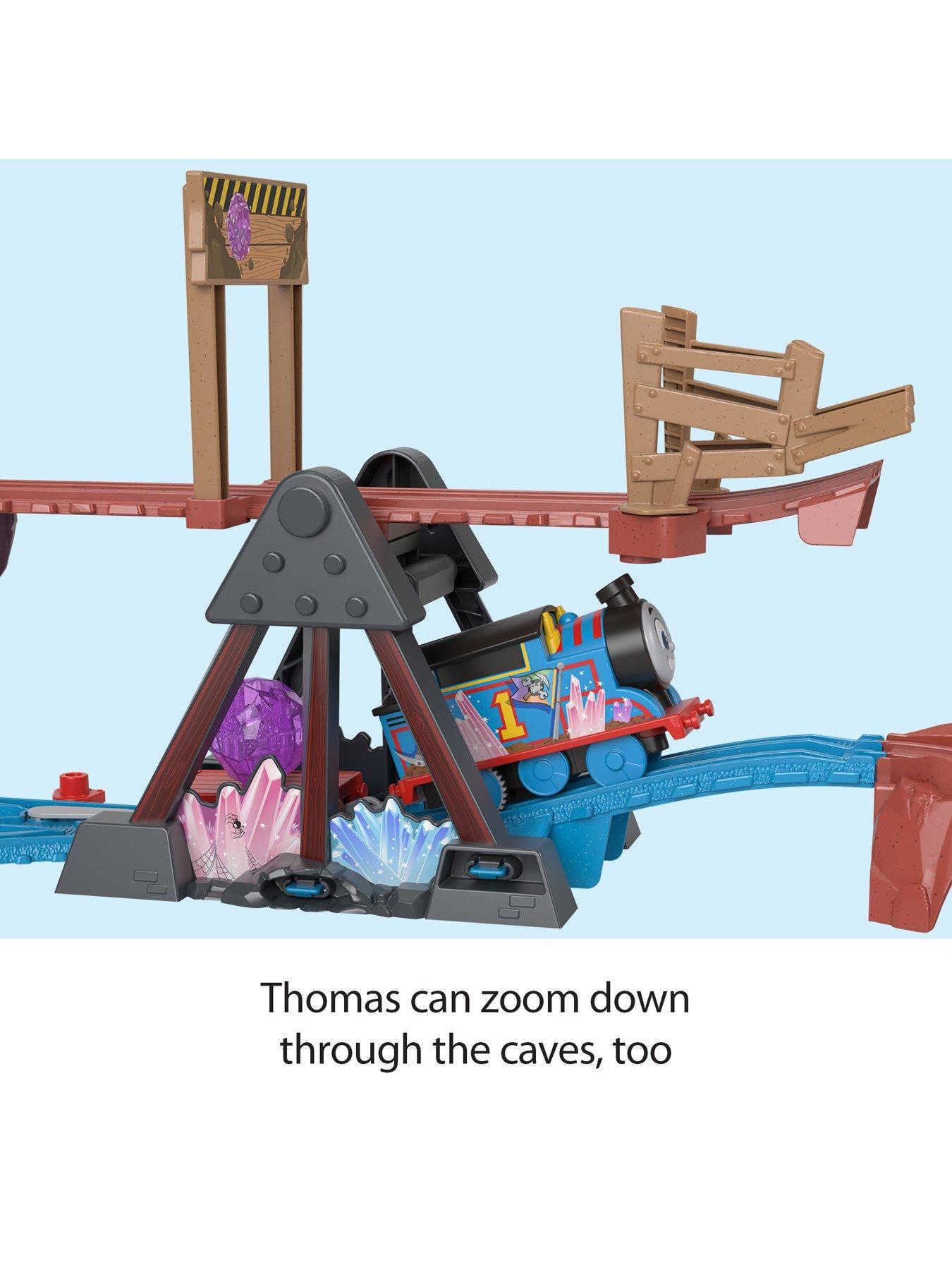 Image 4 of 8 of Thomas & Friends Crystal Caves Adventure Train Track Set Playset