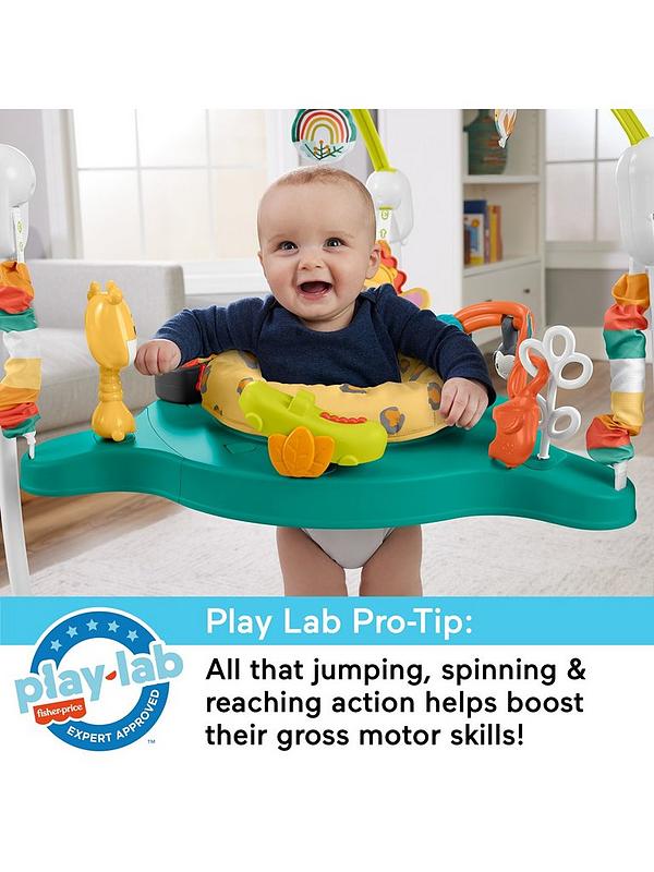 Image 3 of 7 of Fisher-Price Leaping Leopard Jumperoo Activity Center