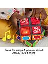 Image thumbnail 4 of 7 of Fisher-Price Laugh &amp; Learn Puppy's Activity Cube Learning Toy