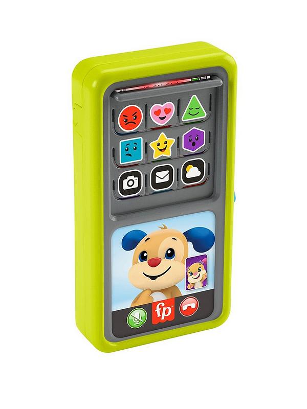 Image 2 of 7 of Fisher-Price Laugh &amp; Learn 2-in-1 Slide to Learn Smartphone Toy