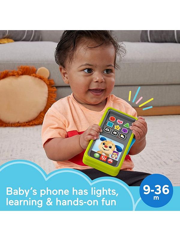 Image 5 of 7 of Fisher-Price Laugh &amp; Learn 2-in-1 Slide to Learn Smartphone Toy