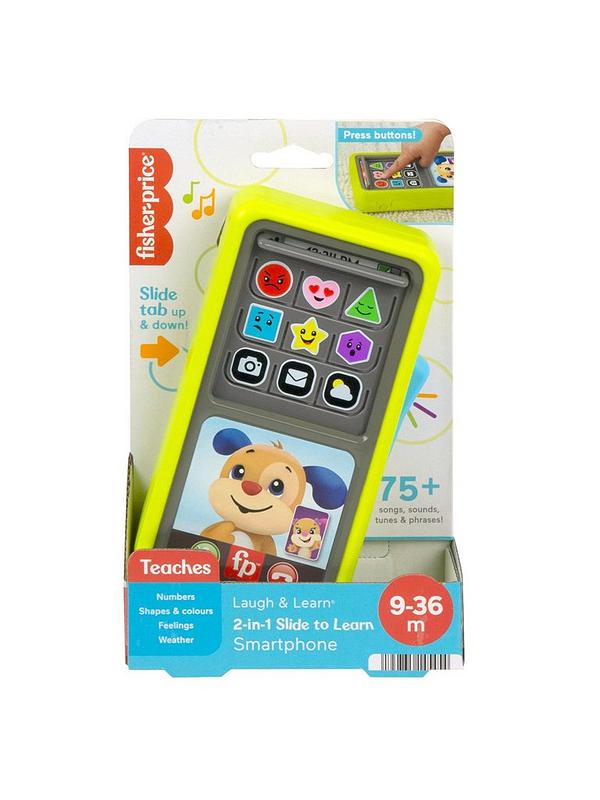Image 7 of 7 of Fisher-Price Laugh &amp; Learn 2-in-1 Slide to Learn Smartphone Toy