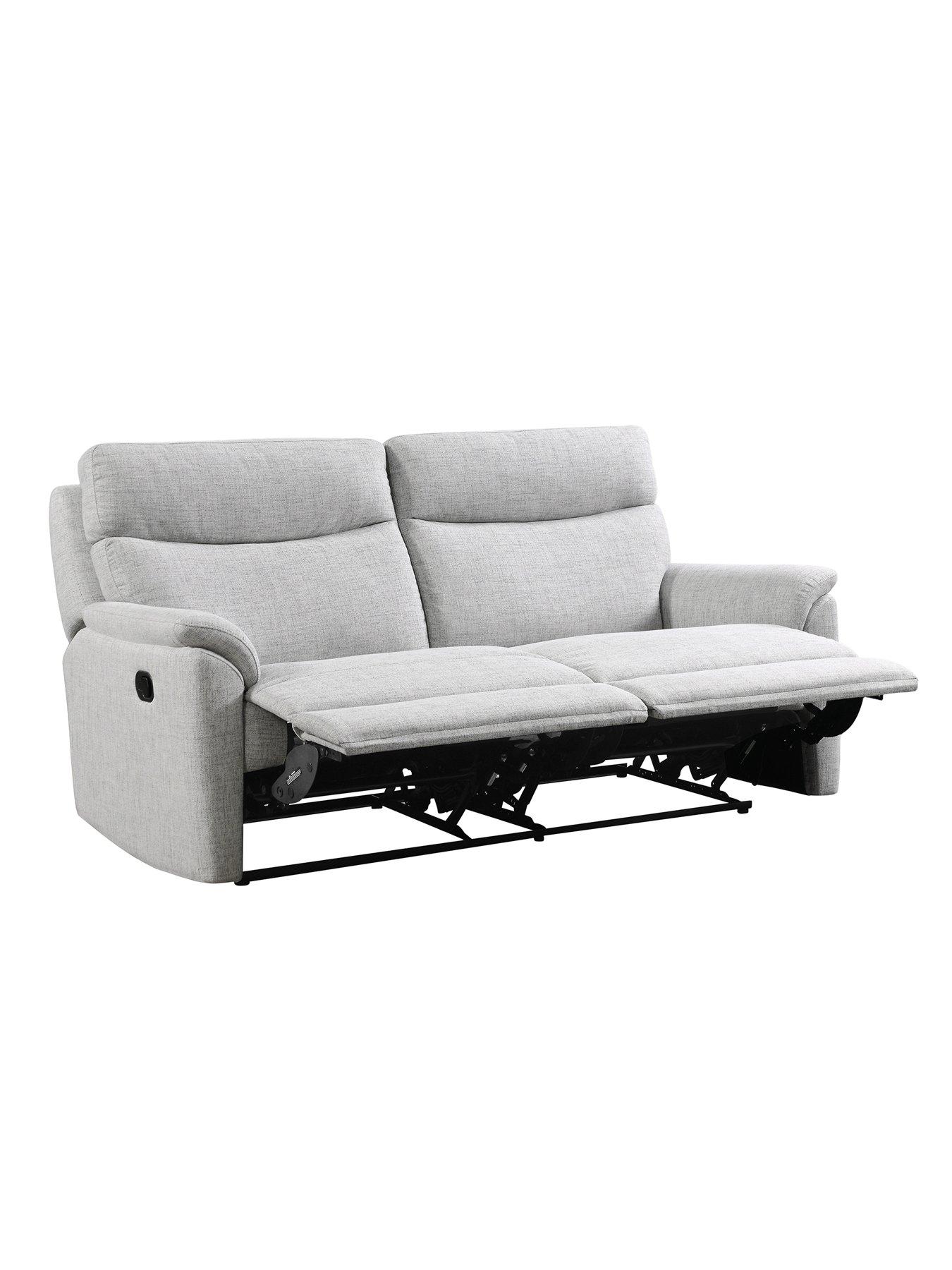 Image 3 of 6 of Very Home Linea Fabric Manual Recliner 2 Seater Sofa