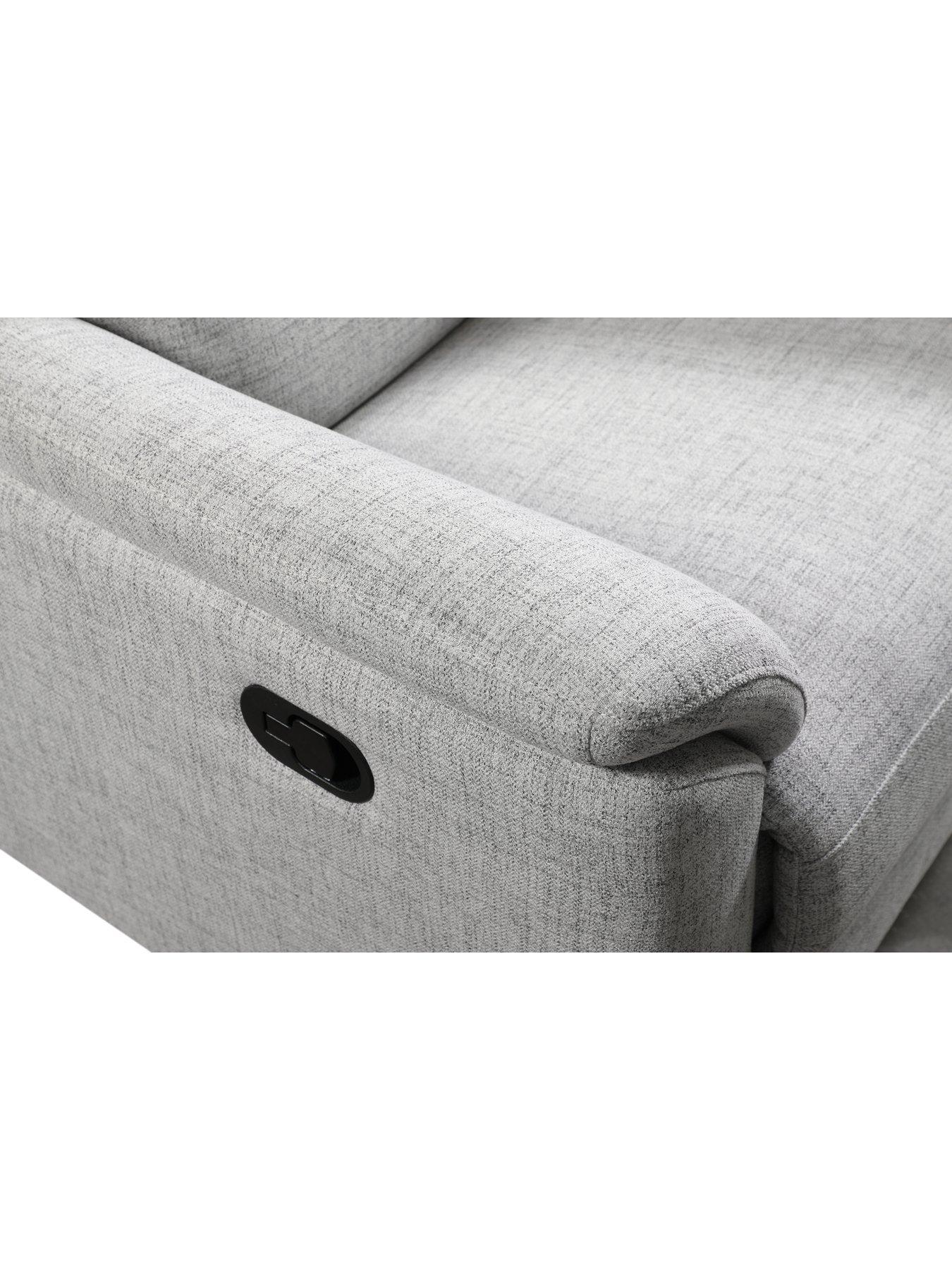 Image 5 of 6 of Very Home Linea Fabric Manual Recliner 2 Seater Sofa