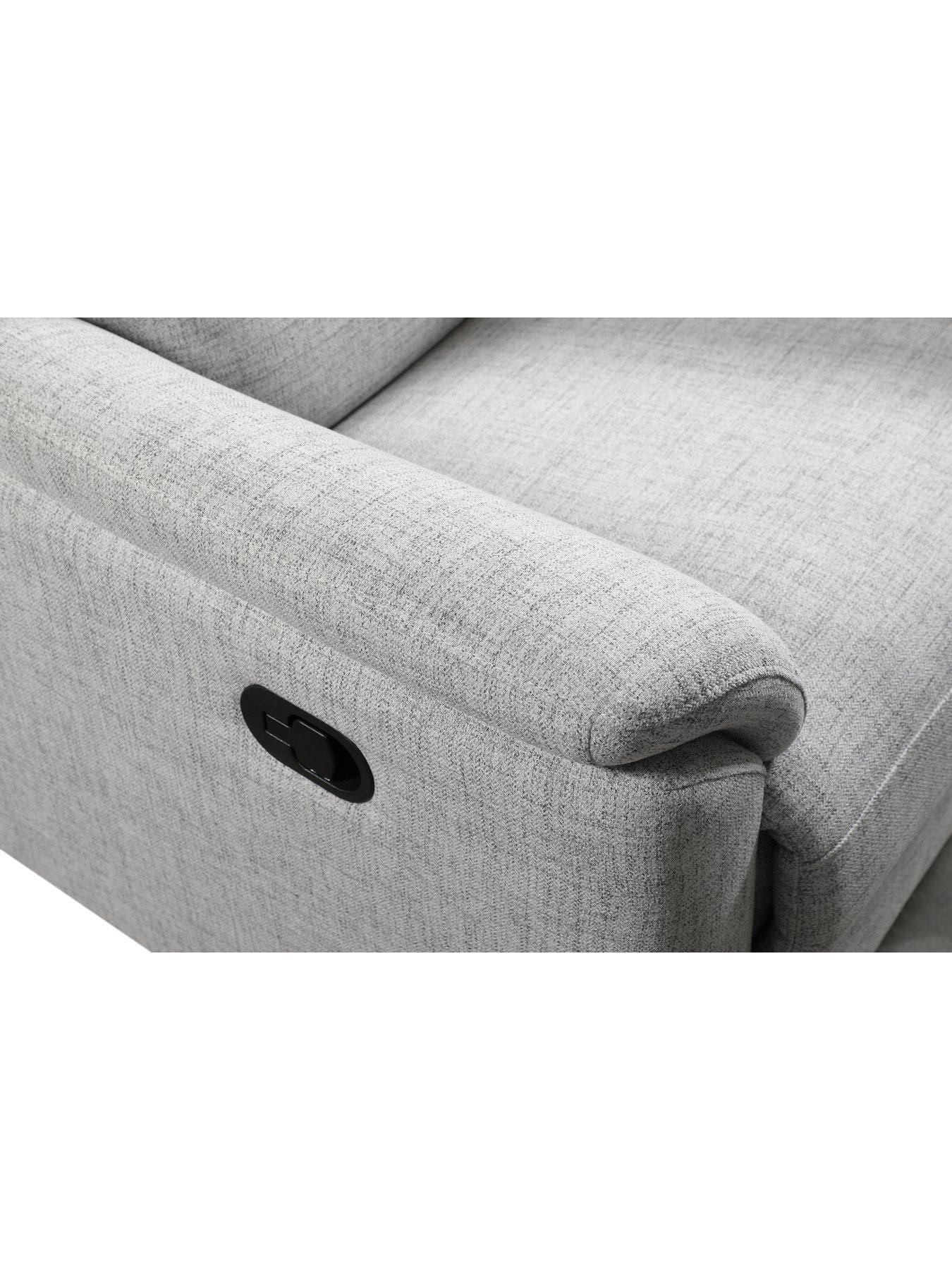 Image 4 of 5 of Very Home Linea Fabric Manual Recliner Armchair