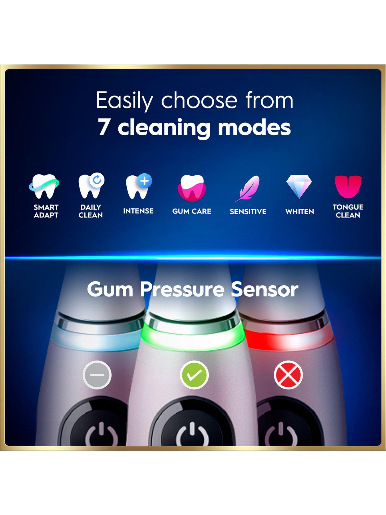 Oral-B iO9 Rose Quartz Electric Toothbrush + Charging Travel Case