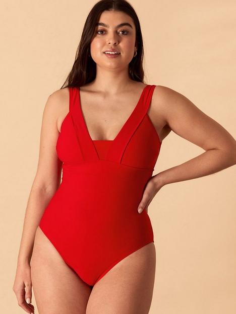 accessorize-lexi-shaping-swimsuit-red