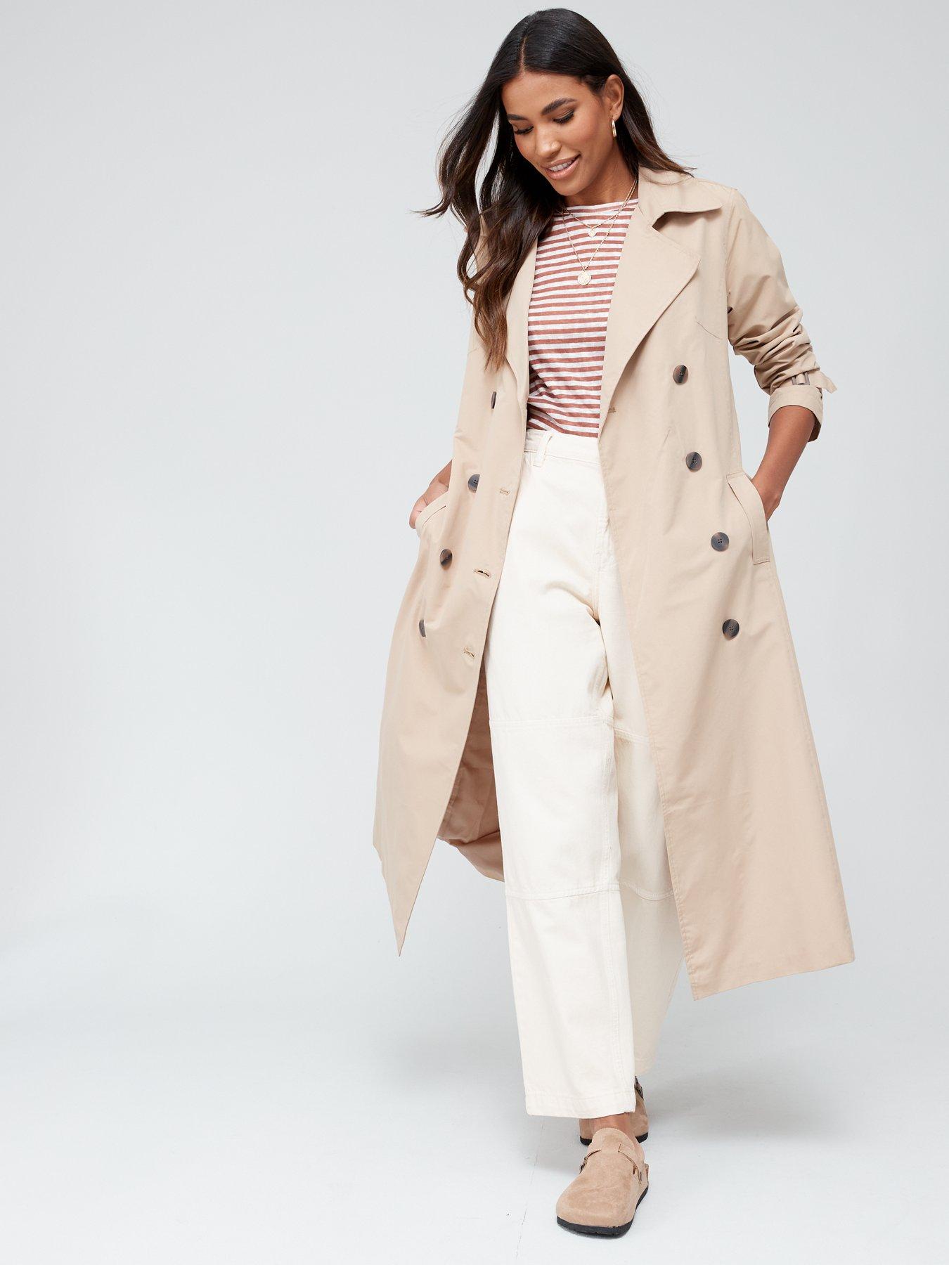 Brave Soul Trench Coat | very.co.uk