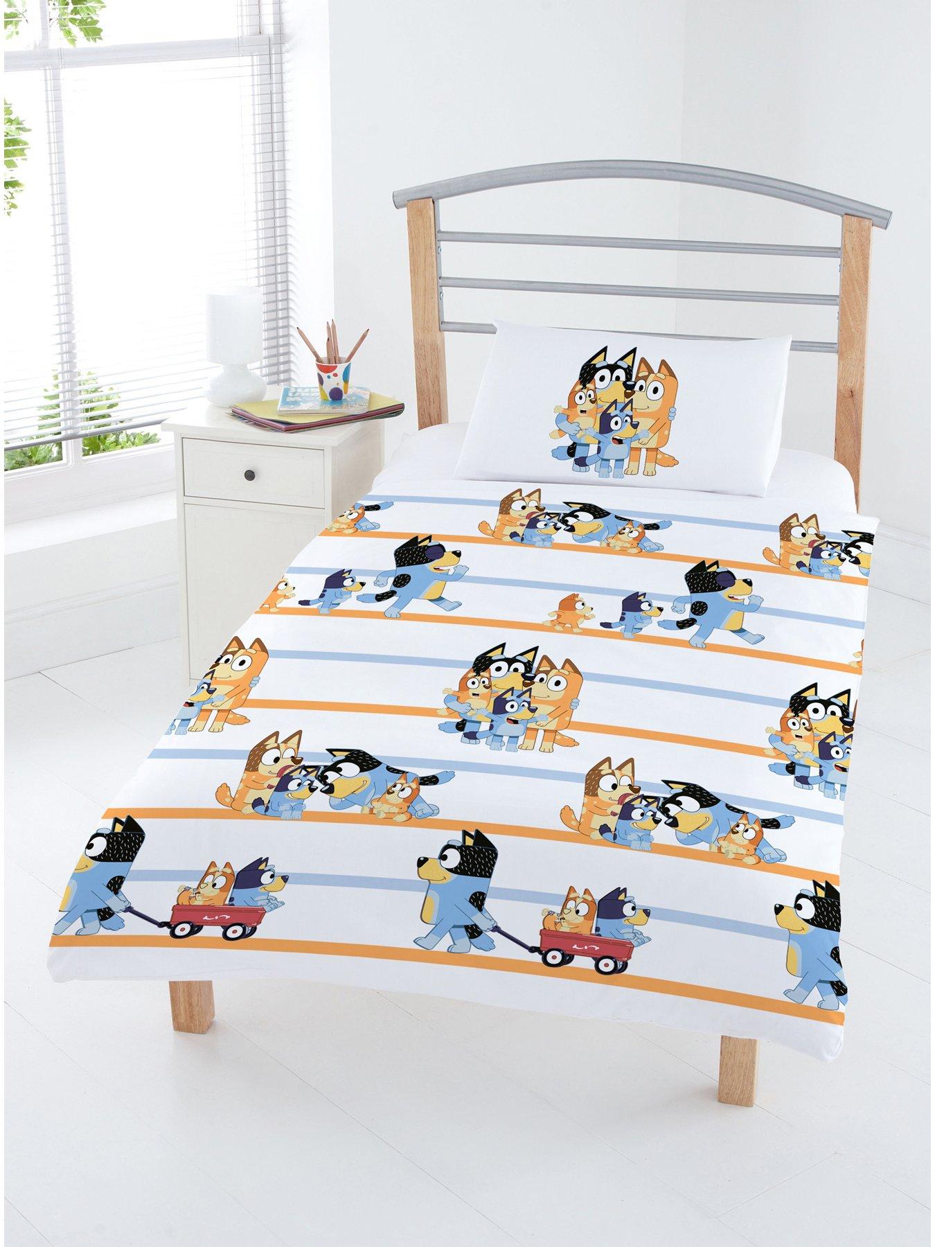 Product photograph of Bluey Family Junior Duvet Cover Set - Multi from very.co.uk
