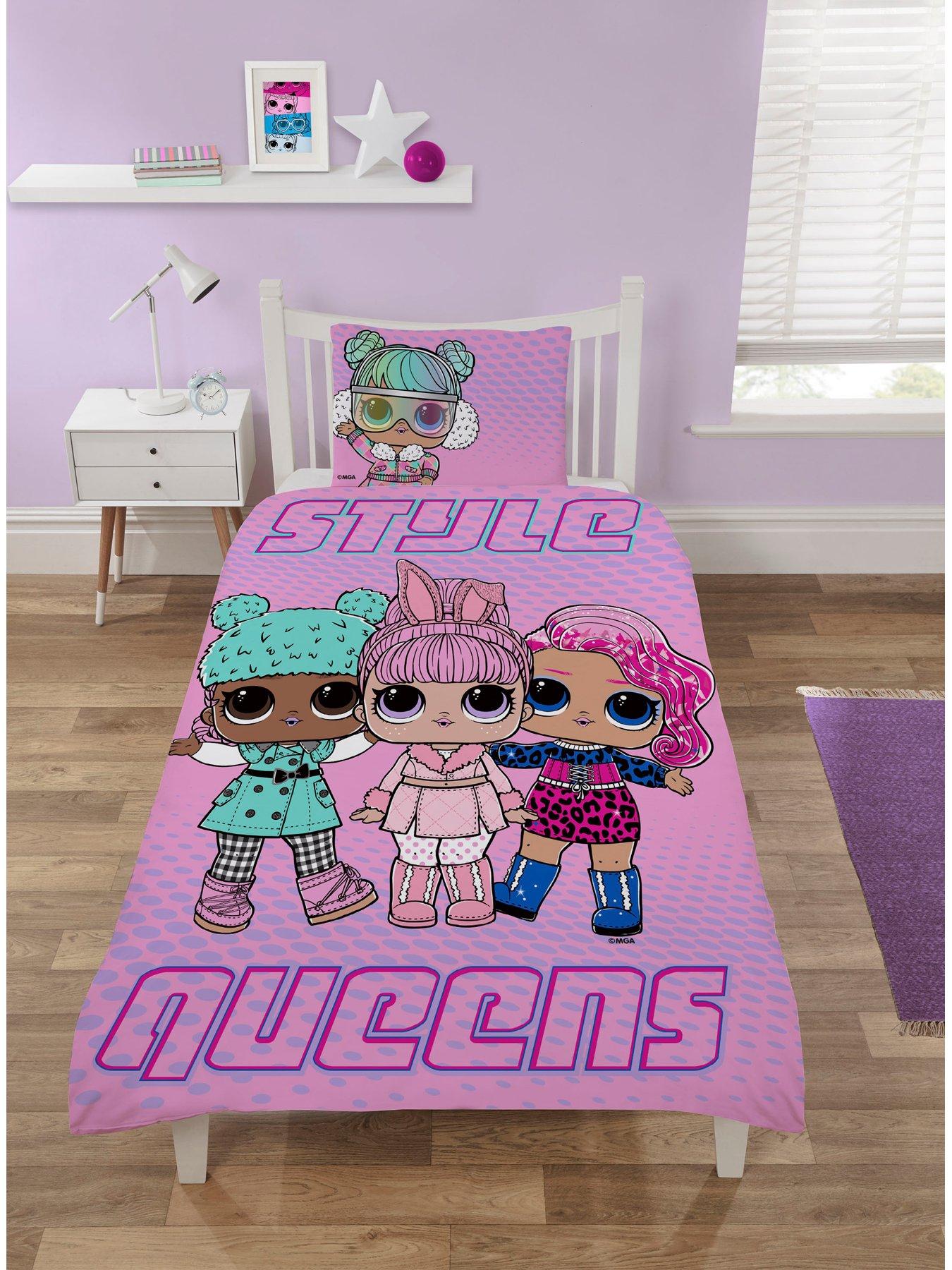 L.O.L Surprise Lol Surprise Style Queens Single Duvet Set Multi Very