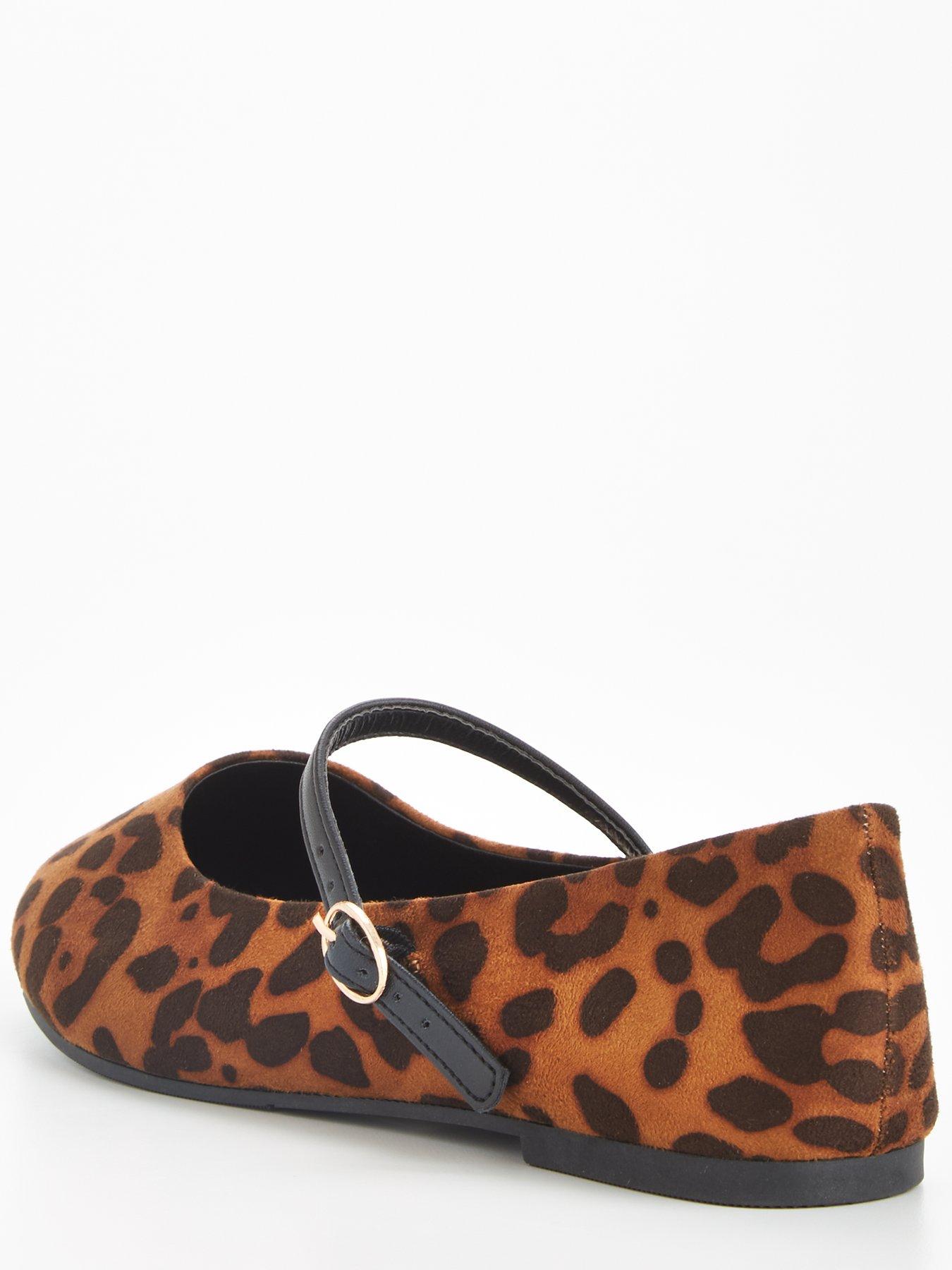 Leopard print mary online janes