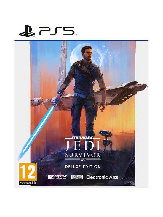 front image of playstation-5-star-wars-jedi-survivor--nbspdeluxe-edition