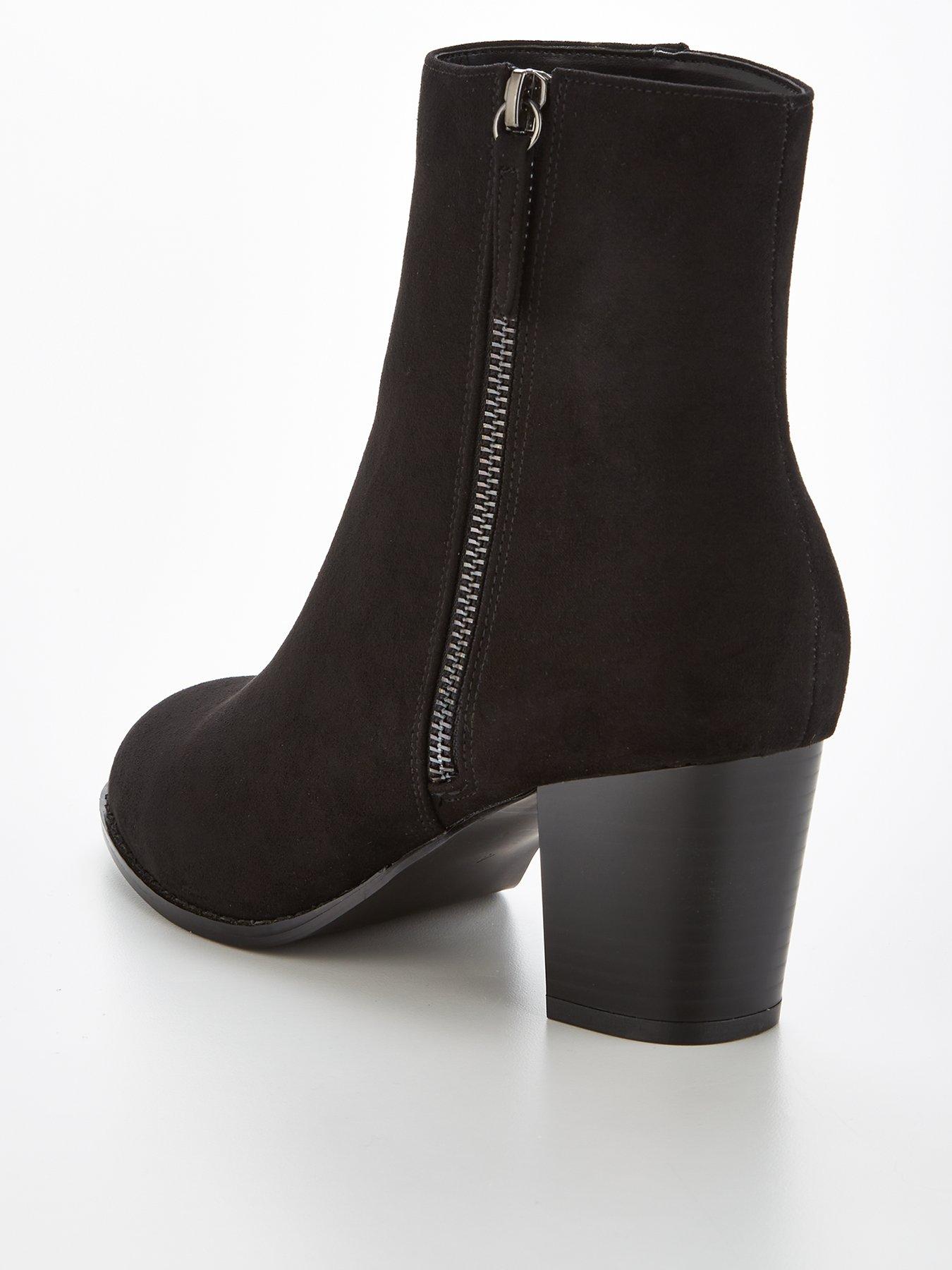 Cheap suede 2024 ankle boots